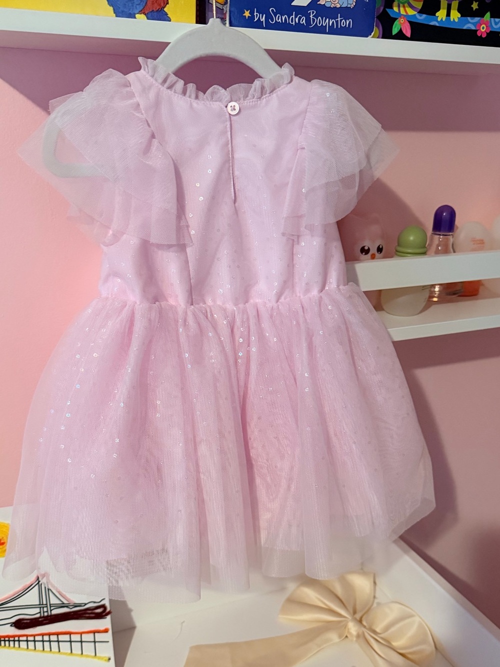 π Cat & Jack Pink Tulle Party Dress - Picture 3 of 5